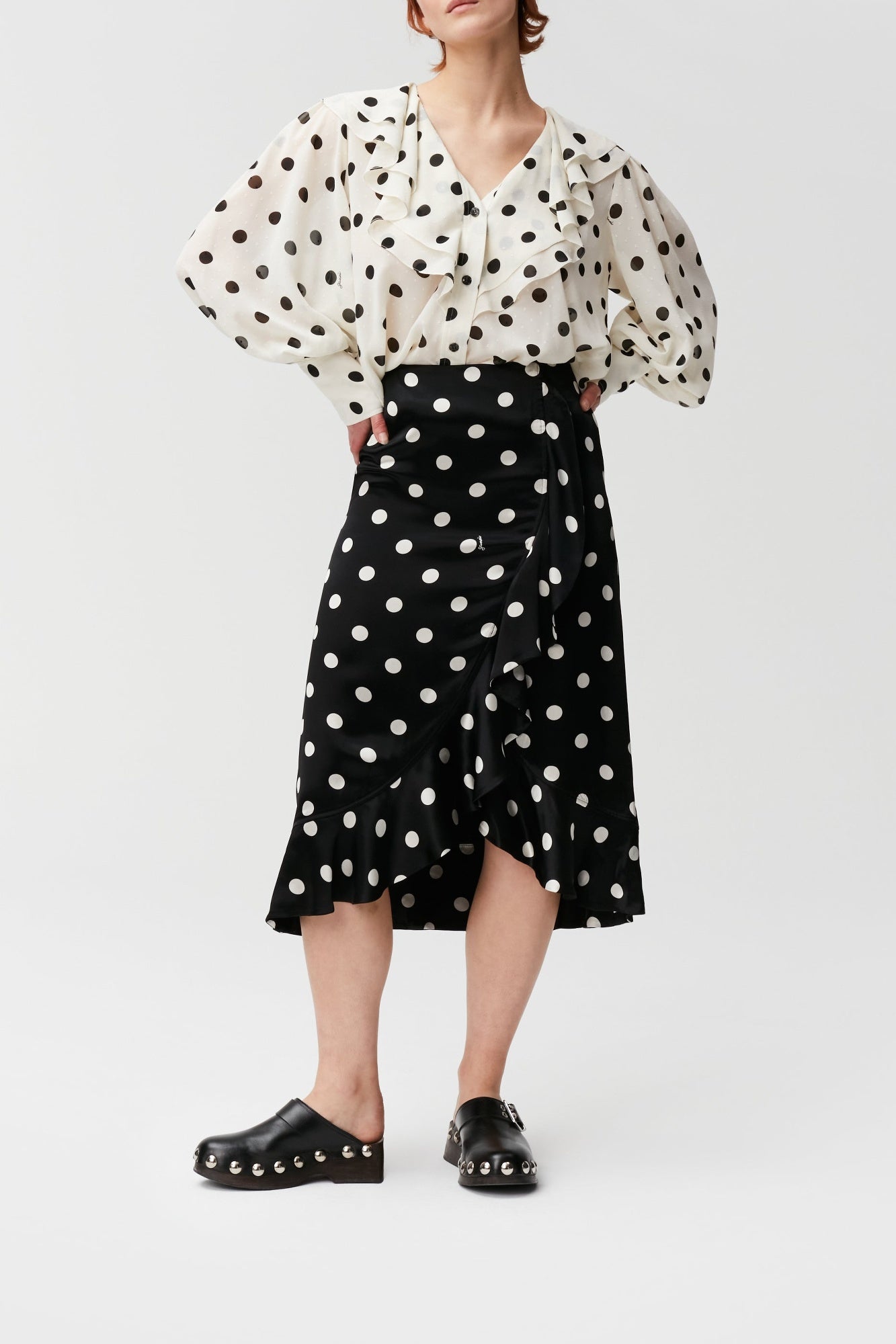 Georgette shirt - Vanilla Ice