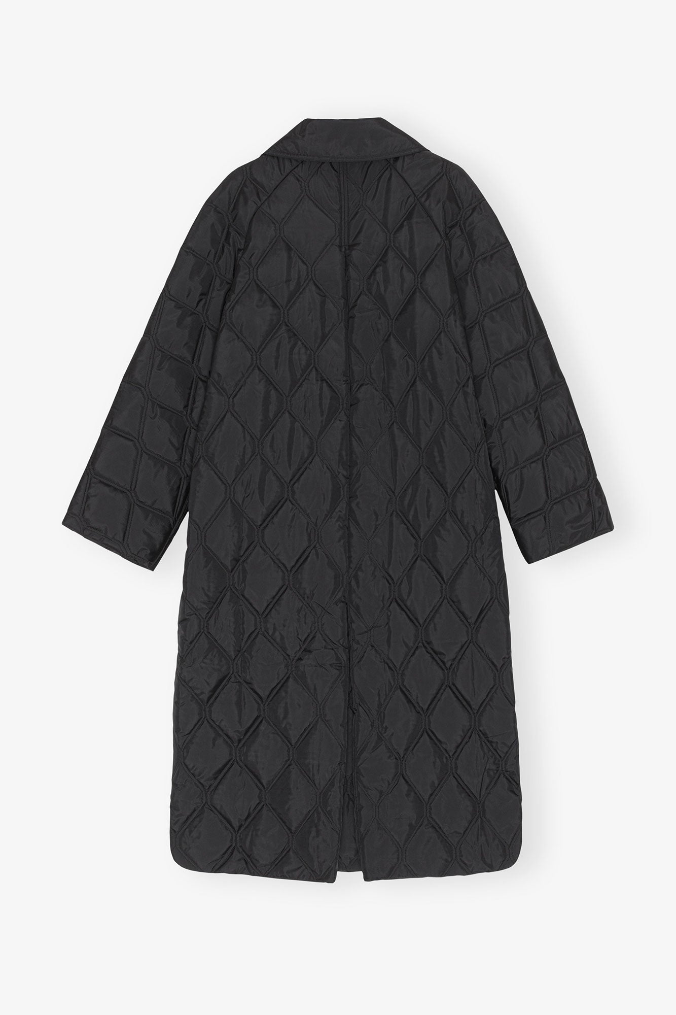Manteau matelassé oversize - Black