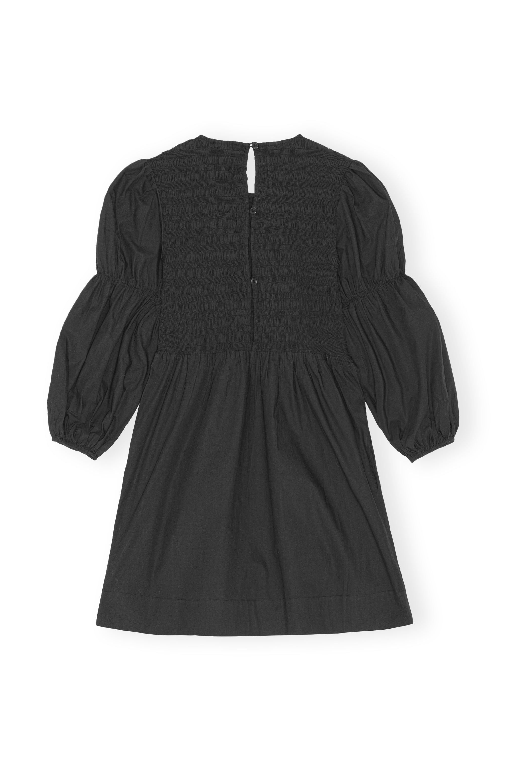 Robe courte smockée - Black