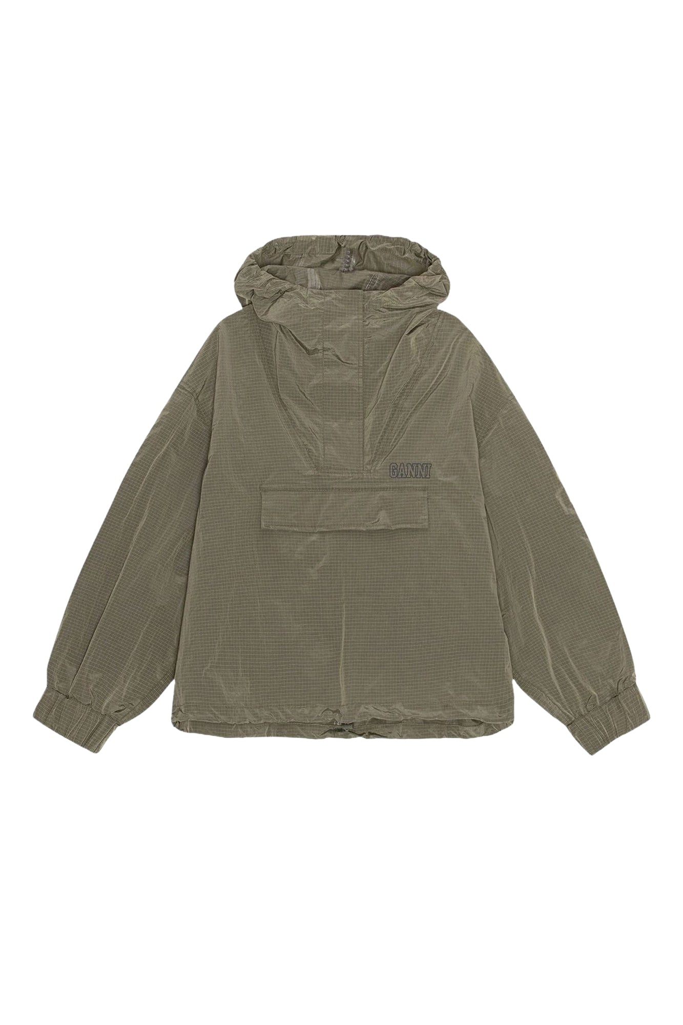 Drop-shoulder rain jacket - Kalamata