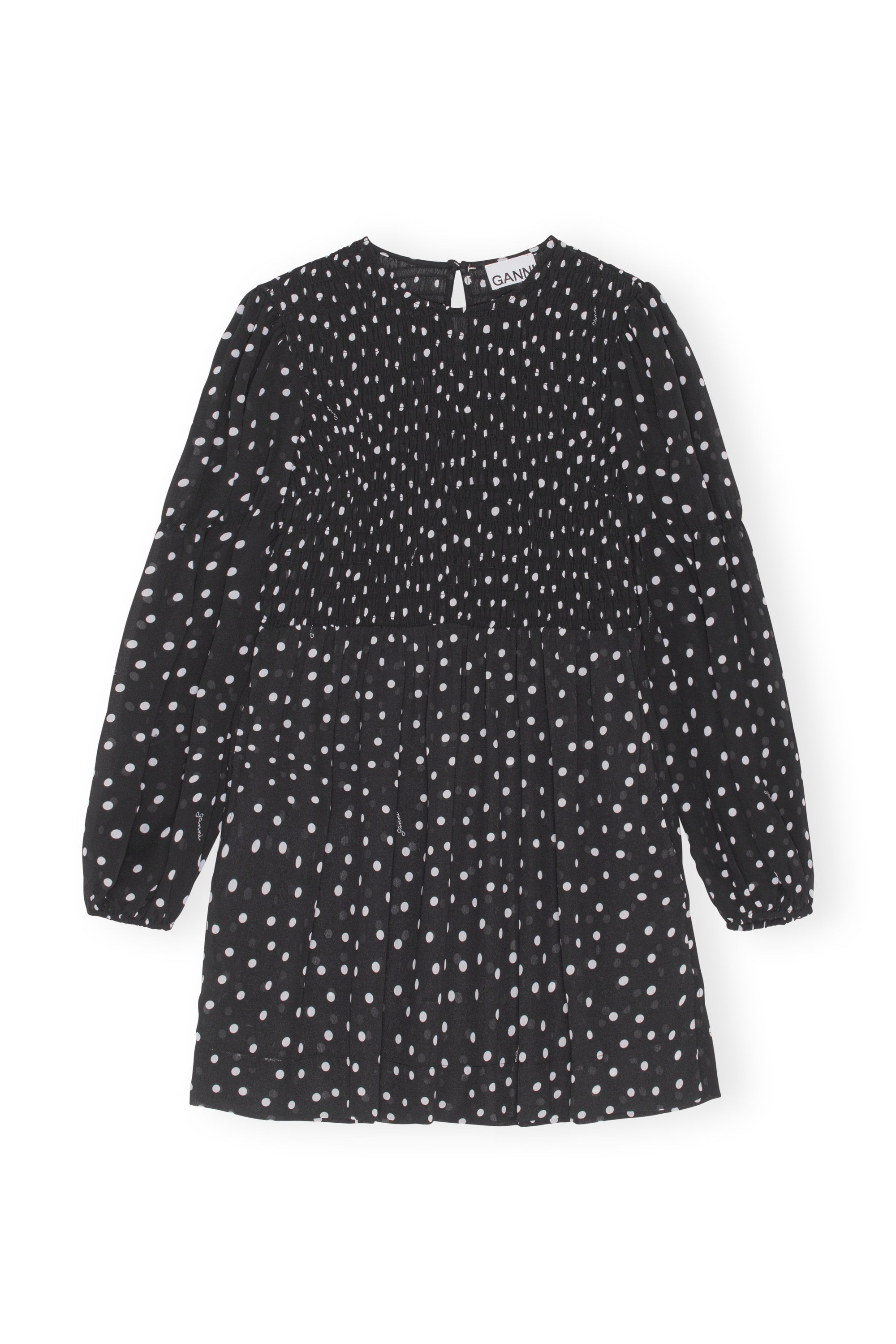 Robe courte imprimée - Black