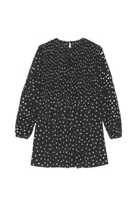 Robe courte imprimée - Black