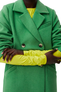 Manteau en laine - Kelly Green