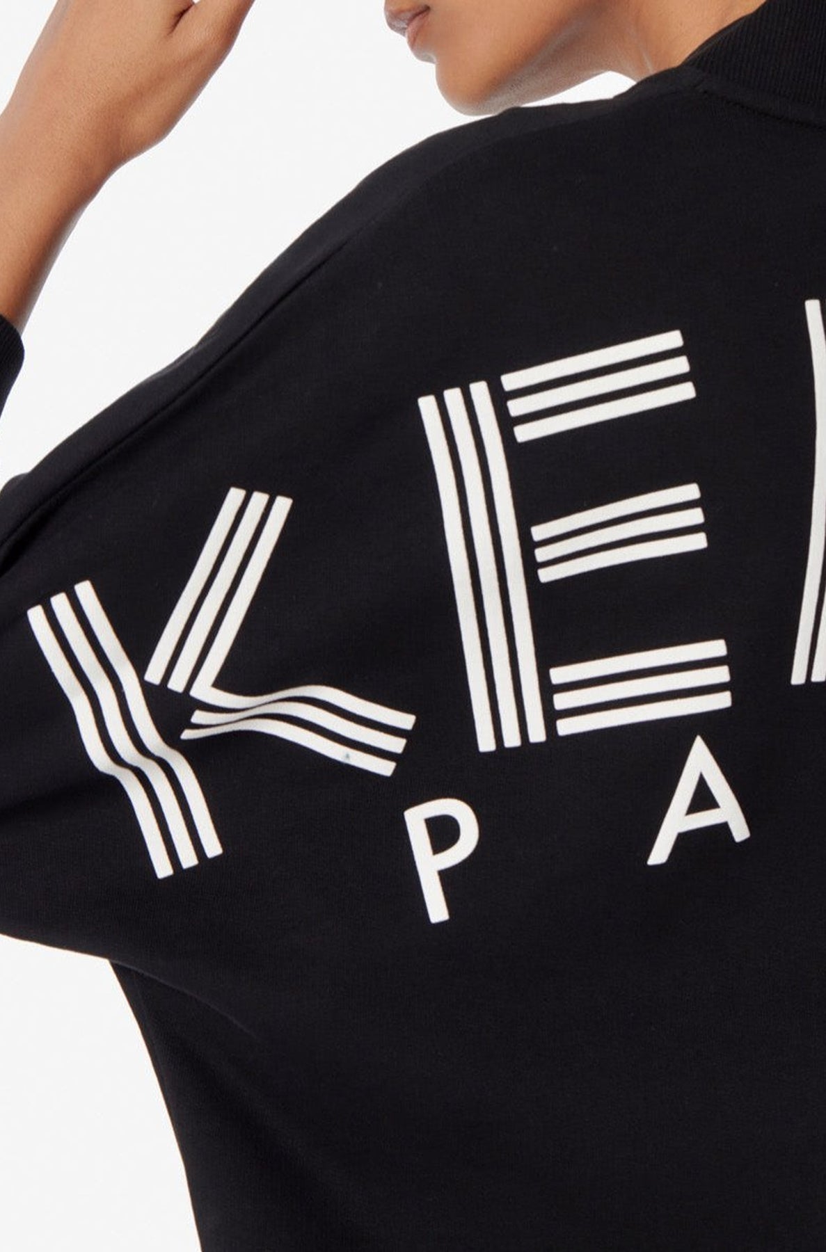 Kenzo Logo Sweat Dress - Black
