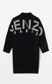 Robe Sweat Kenzo Logo - Black
