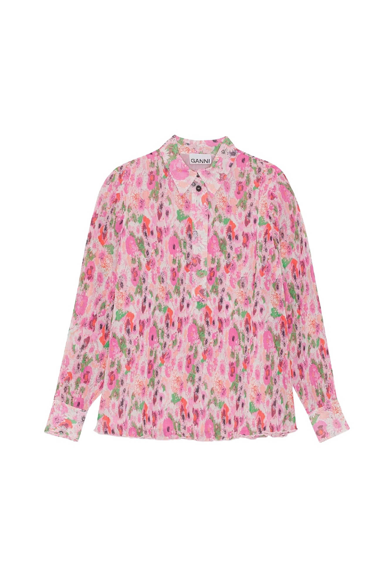 Blouse en georgette plissée - Sugar Plum