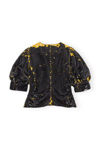 Sequin blouse - Black