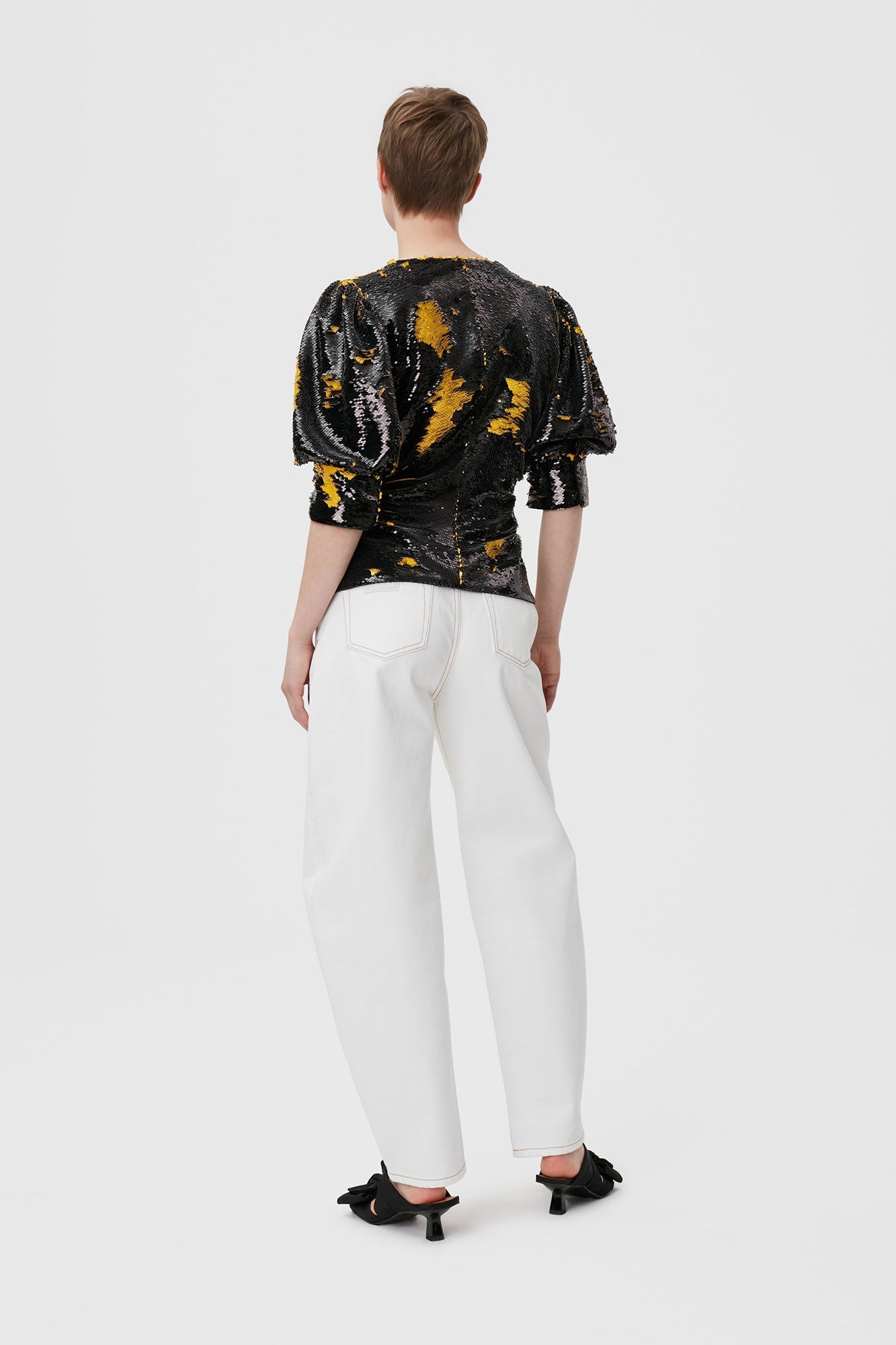 Sequin blouse - Black