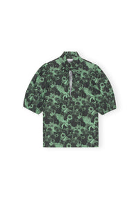 Blouse en coton imprimé - Peapod
