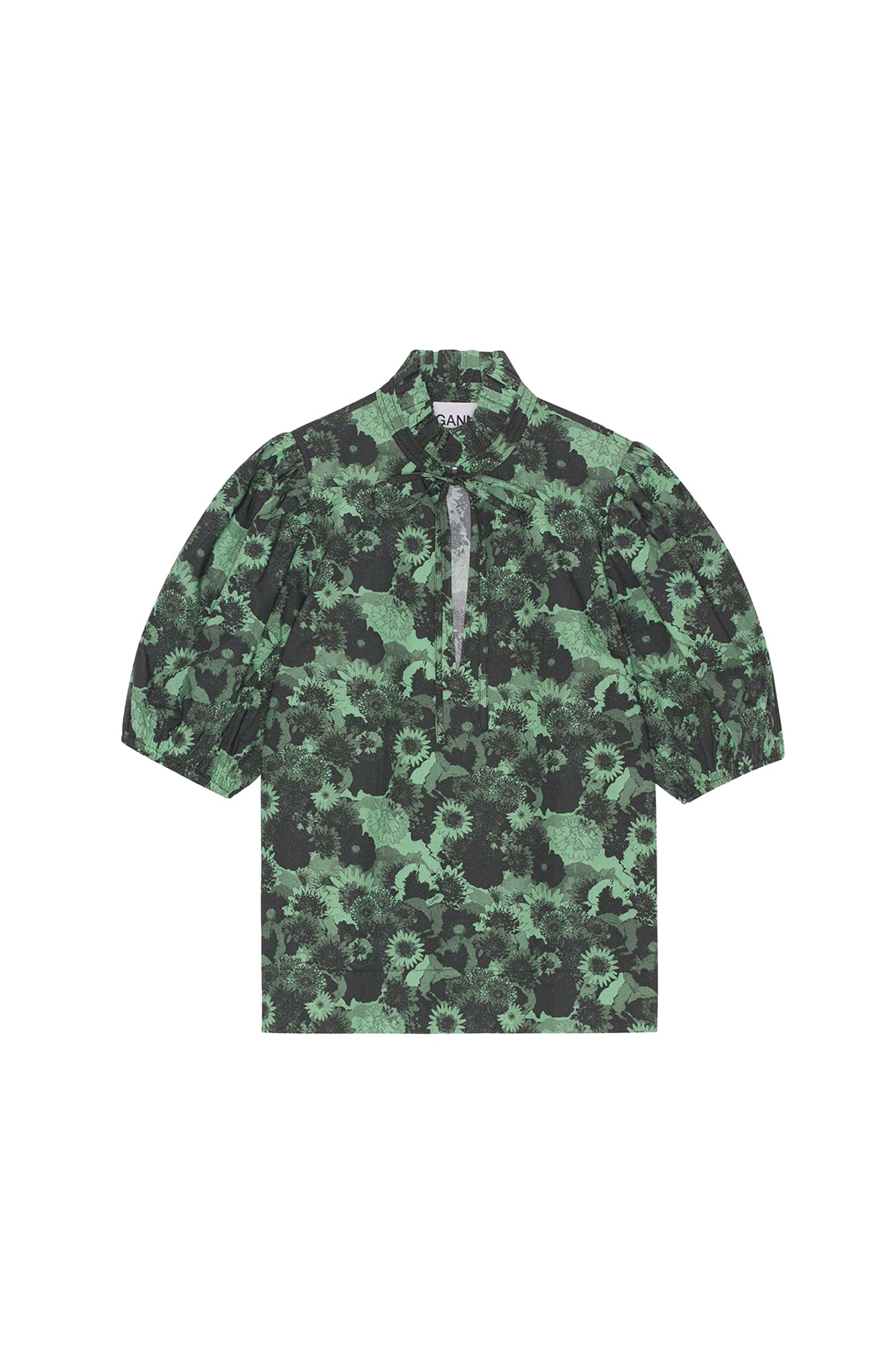 Blouse en coton imprimé - Peapod