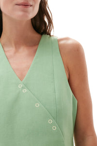 Robe courte en coton - Peapod