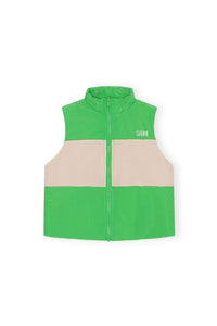 Veste sans manches réversible et matelassée - Classic Green