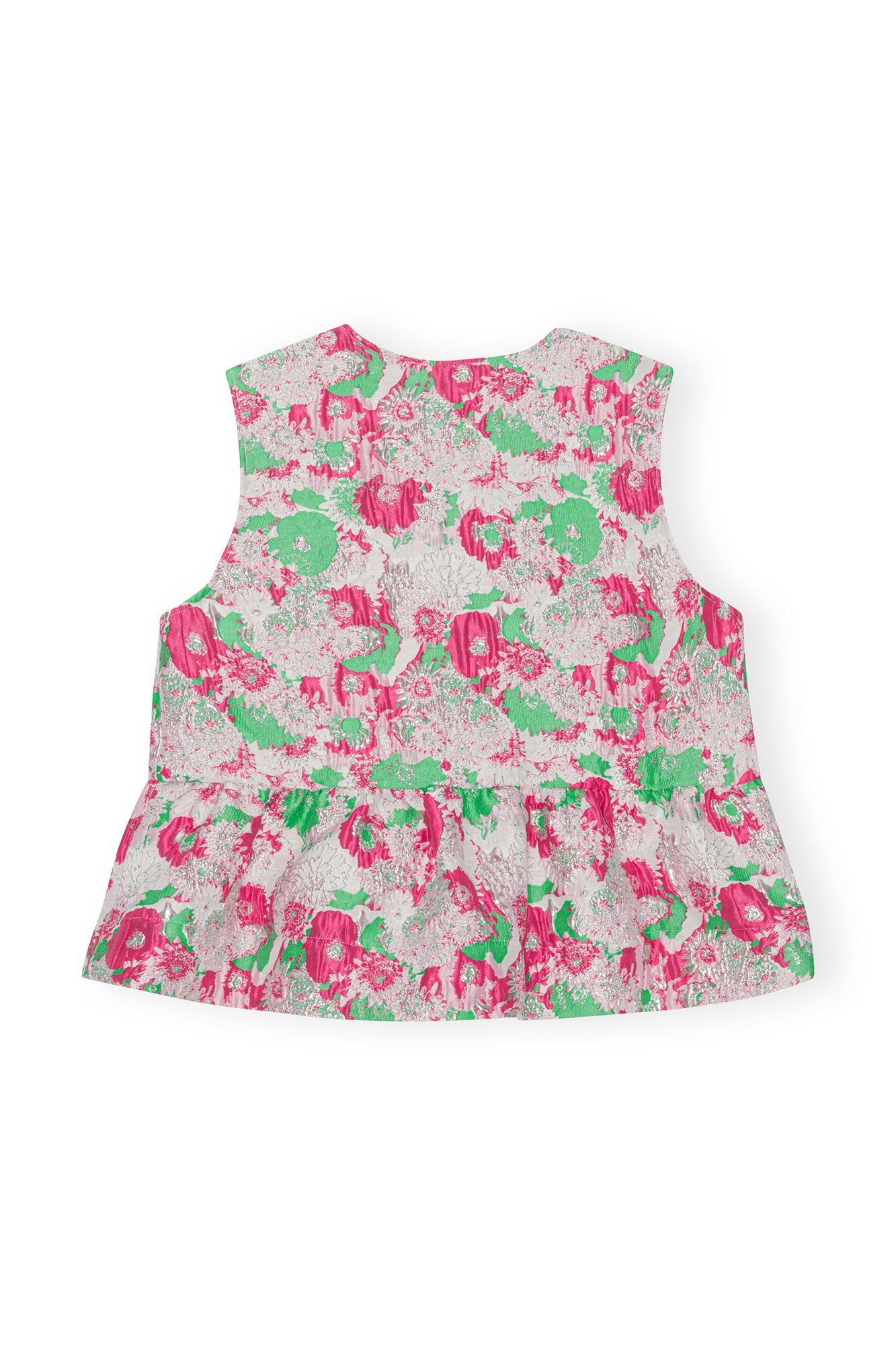 Blouse à rubans 3D en jacquard - Sugar Plum
