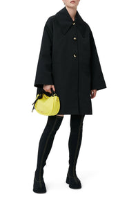 Veste midi oversize - Black