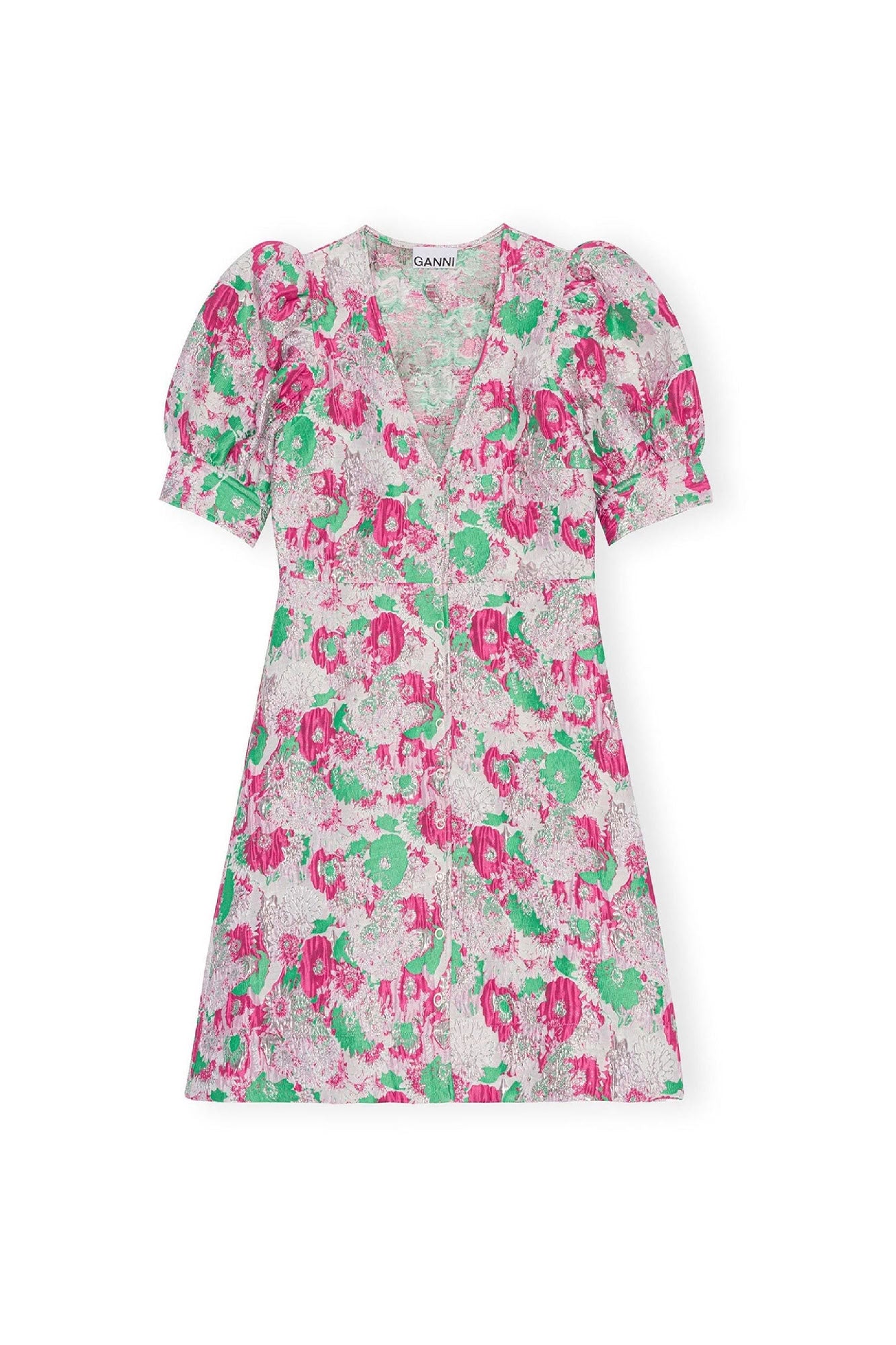 Robe courte 3D en jacquard - Sugar Plum