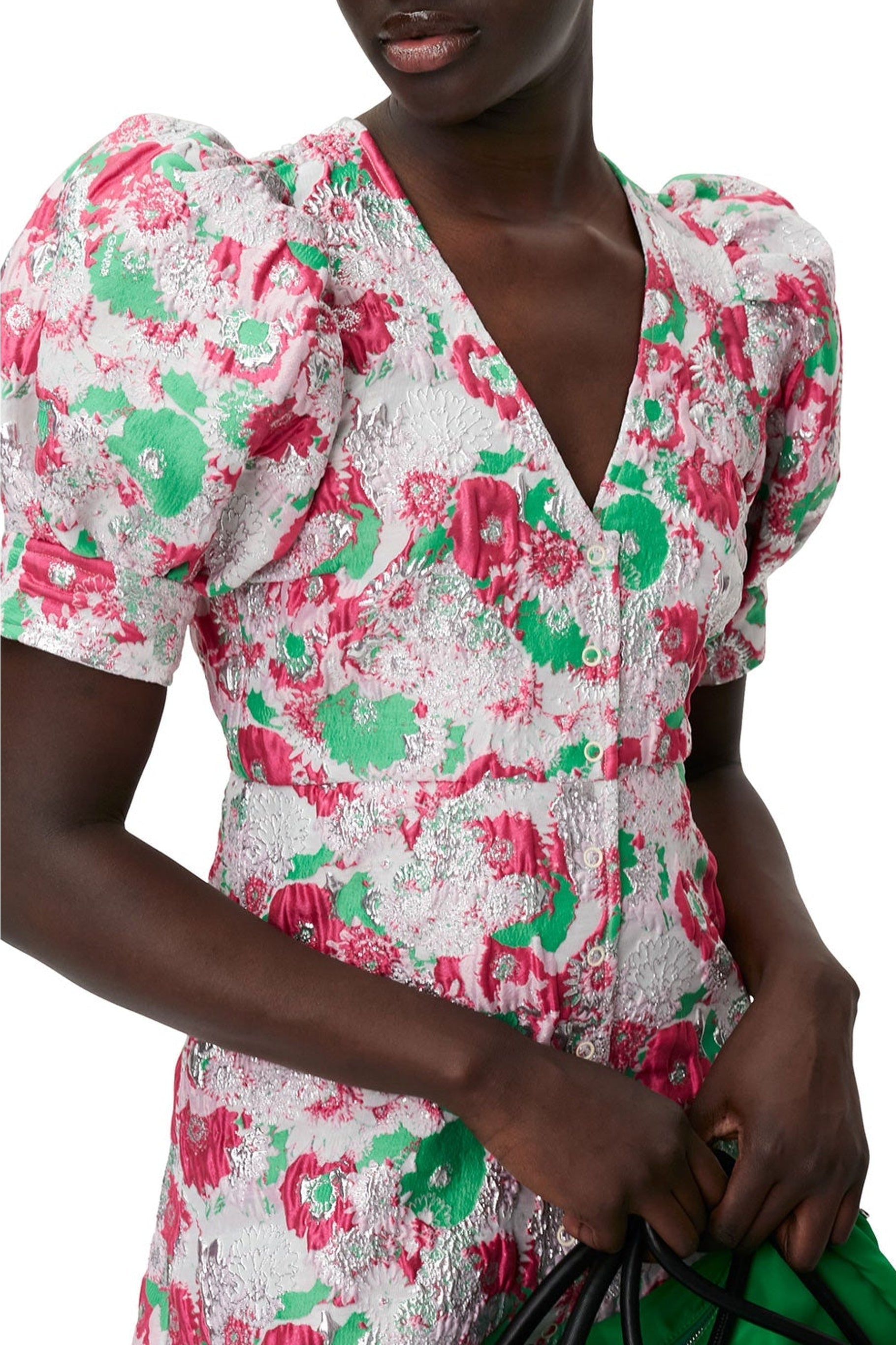 Robe courte 3D en jacquard - Sugar Plum