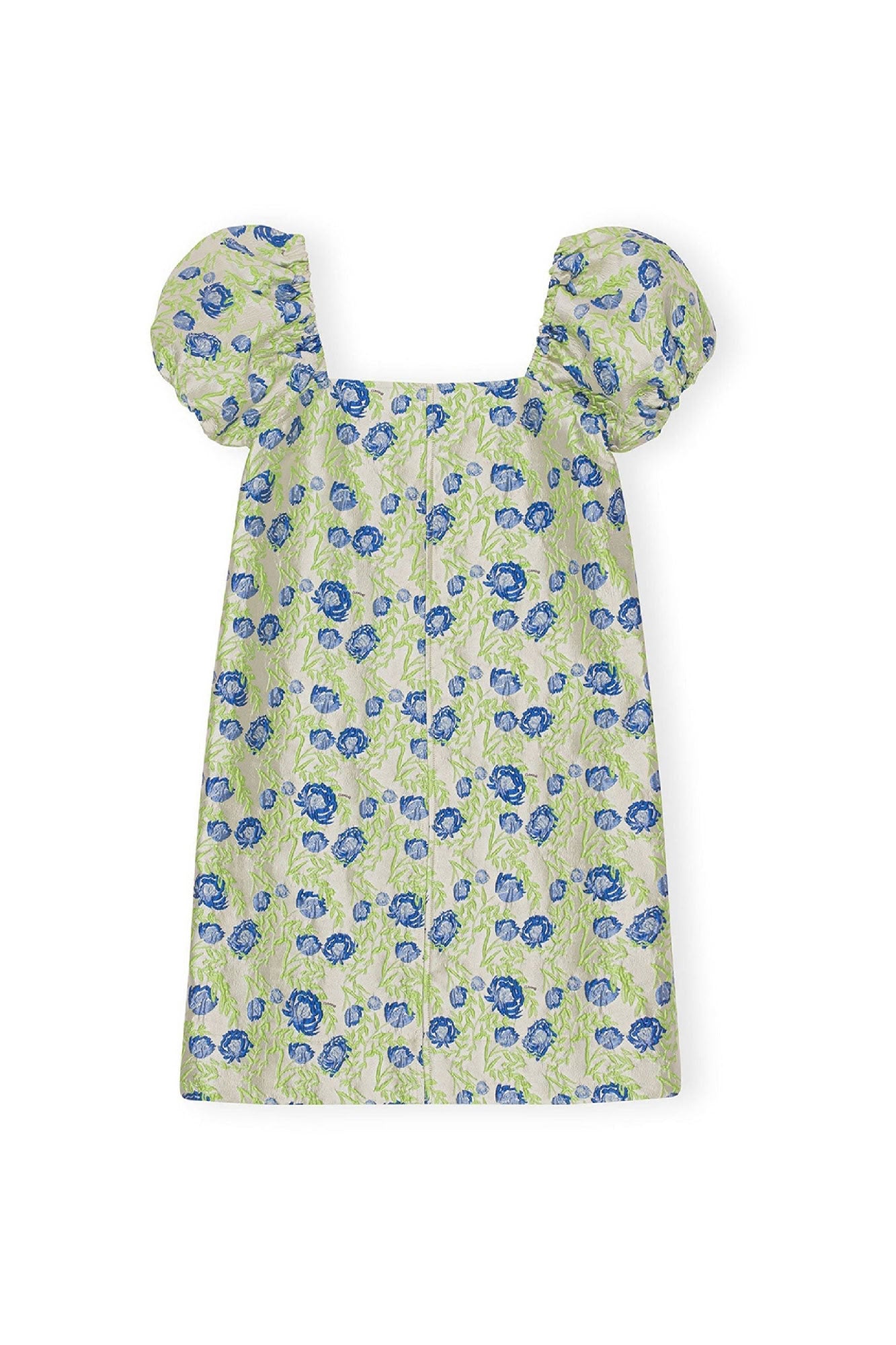 Robe courte 3D en jacquard - Oyster Gray