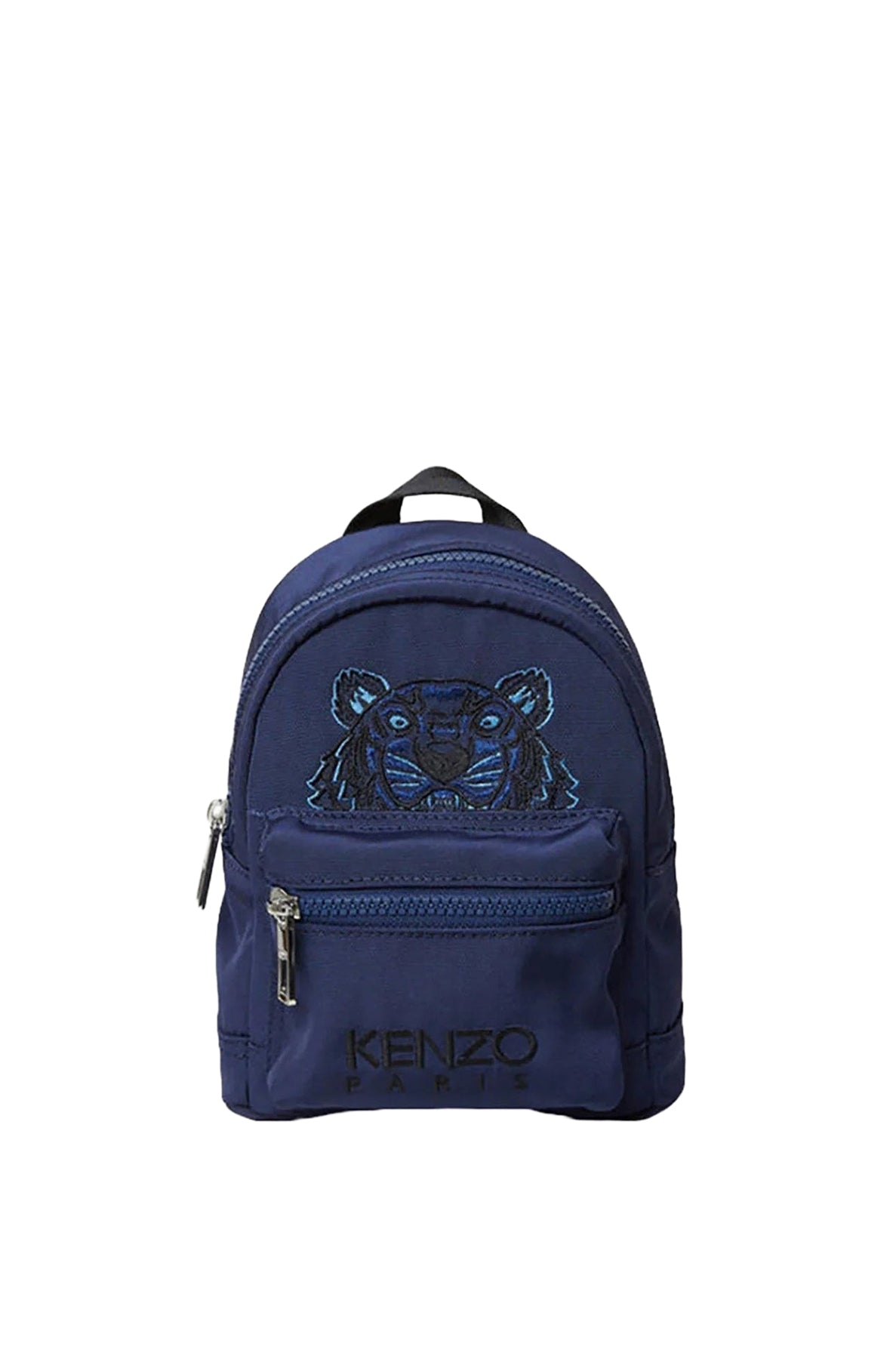 Tiger Canvas Mini Backpack - Navy Blue