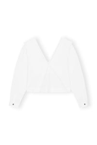 Chemisier à col ondulé - Bright White