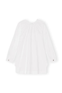 Robe courte à col carré - Bright White