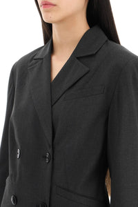 Blazer ajusté drapé - Phantom