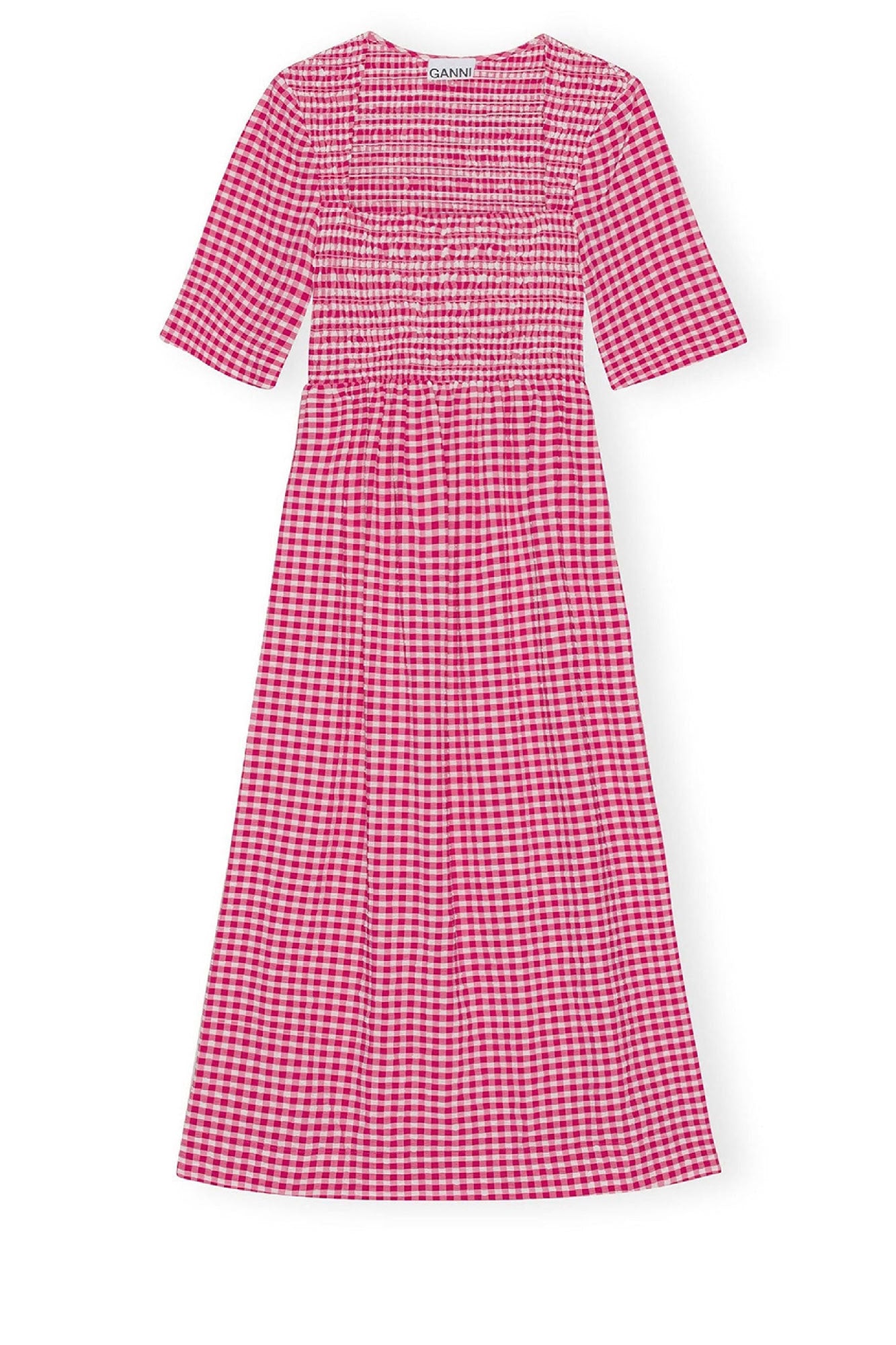 Robe à smocks en crêpe - Love Potion
