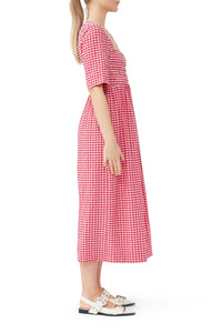 Robe à smocks en crêpe - Love Potion