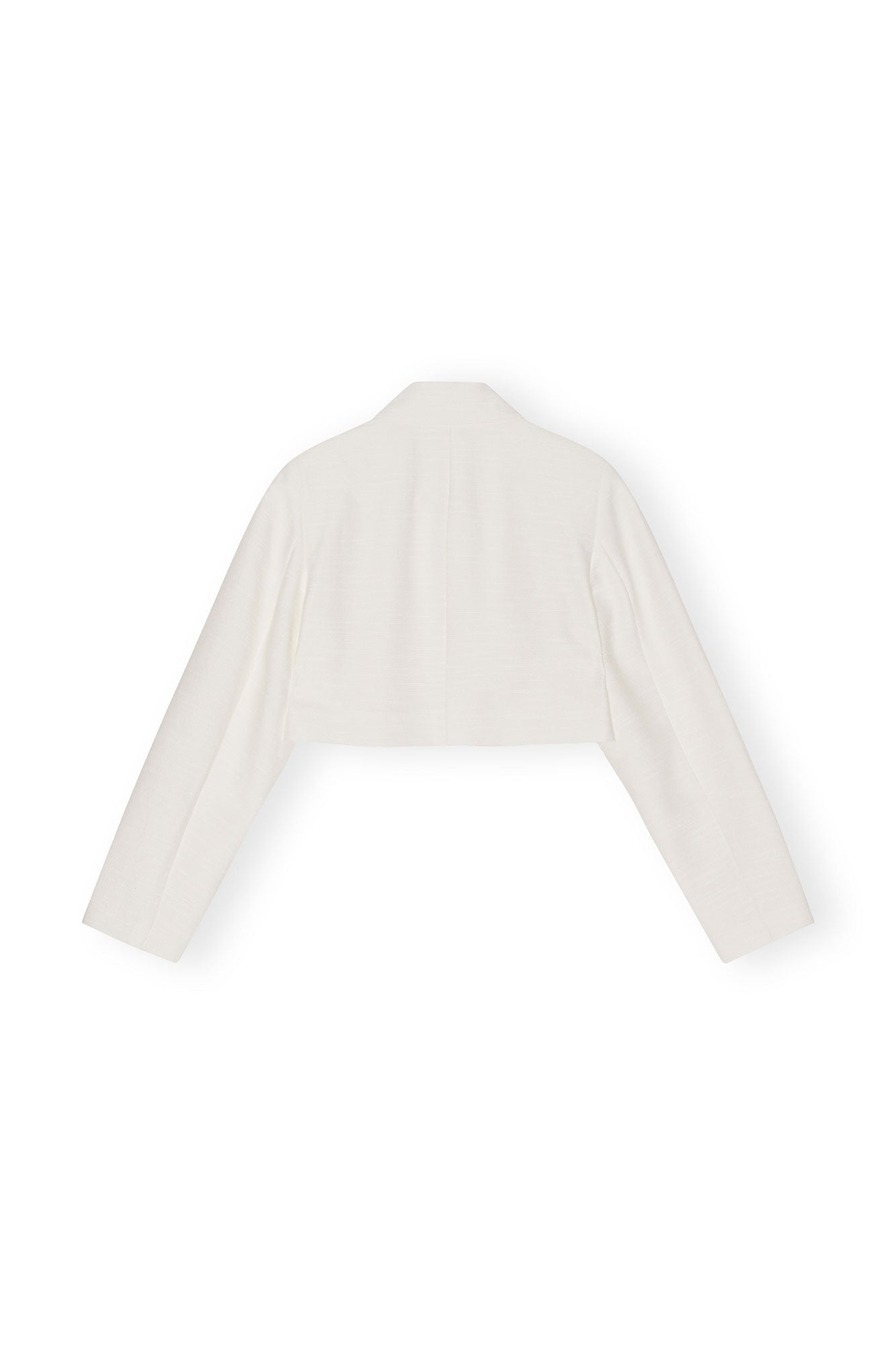 Blazer court texturé - Egret