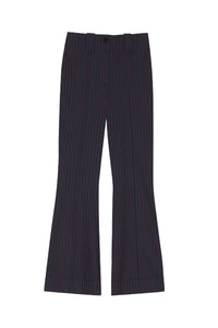 Pantalon bootcut à rayures - Sky Captain