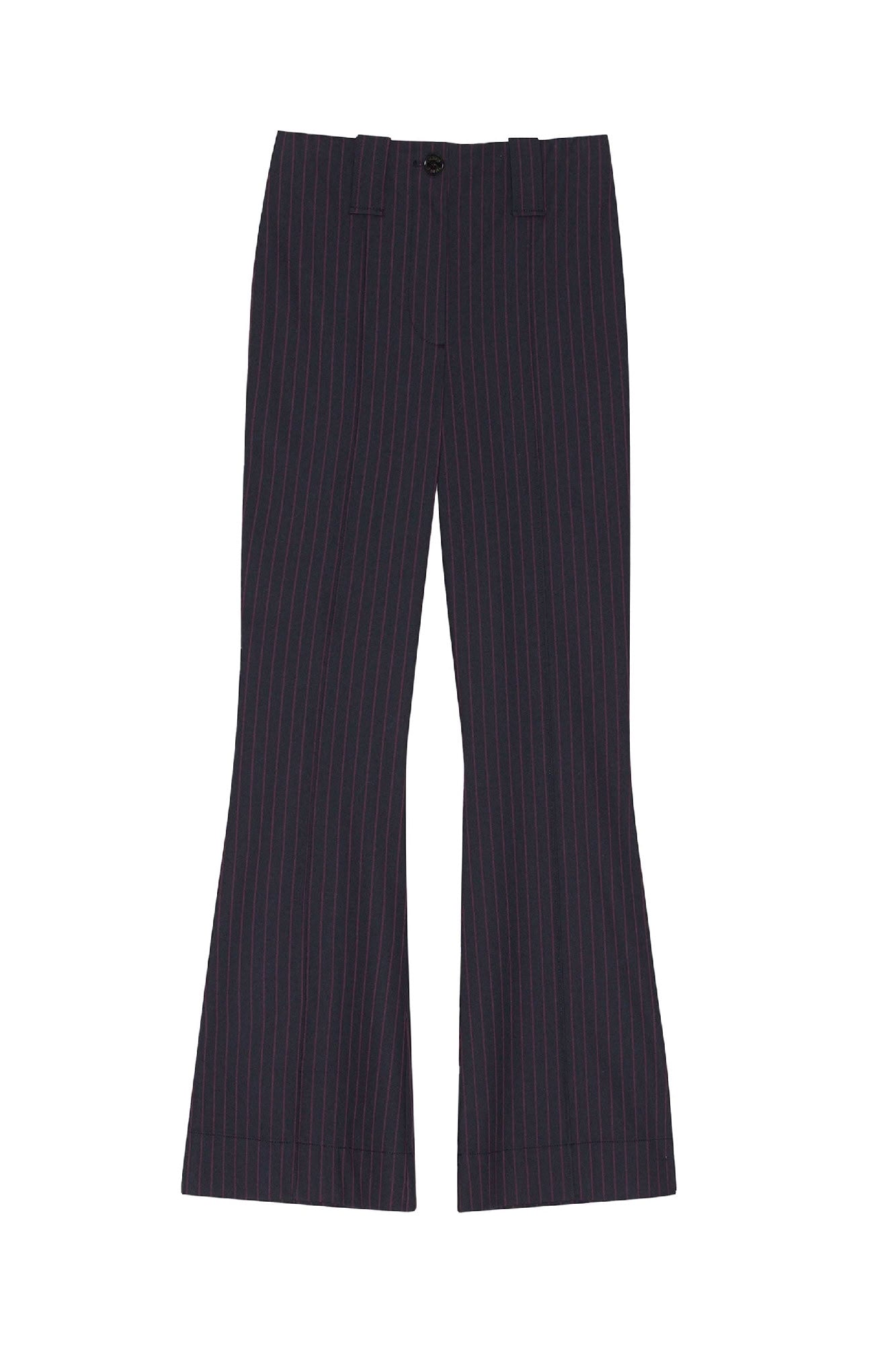 Pantalon bootcut à rayures - Sky Captain