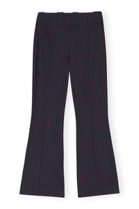 Pantalon bootcut à rayures - Sky Captain