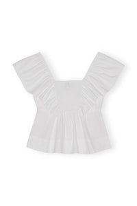 Blouse à volants - Bright White