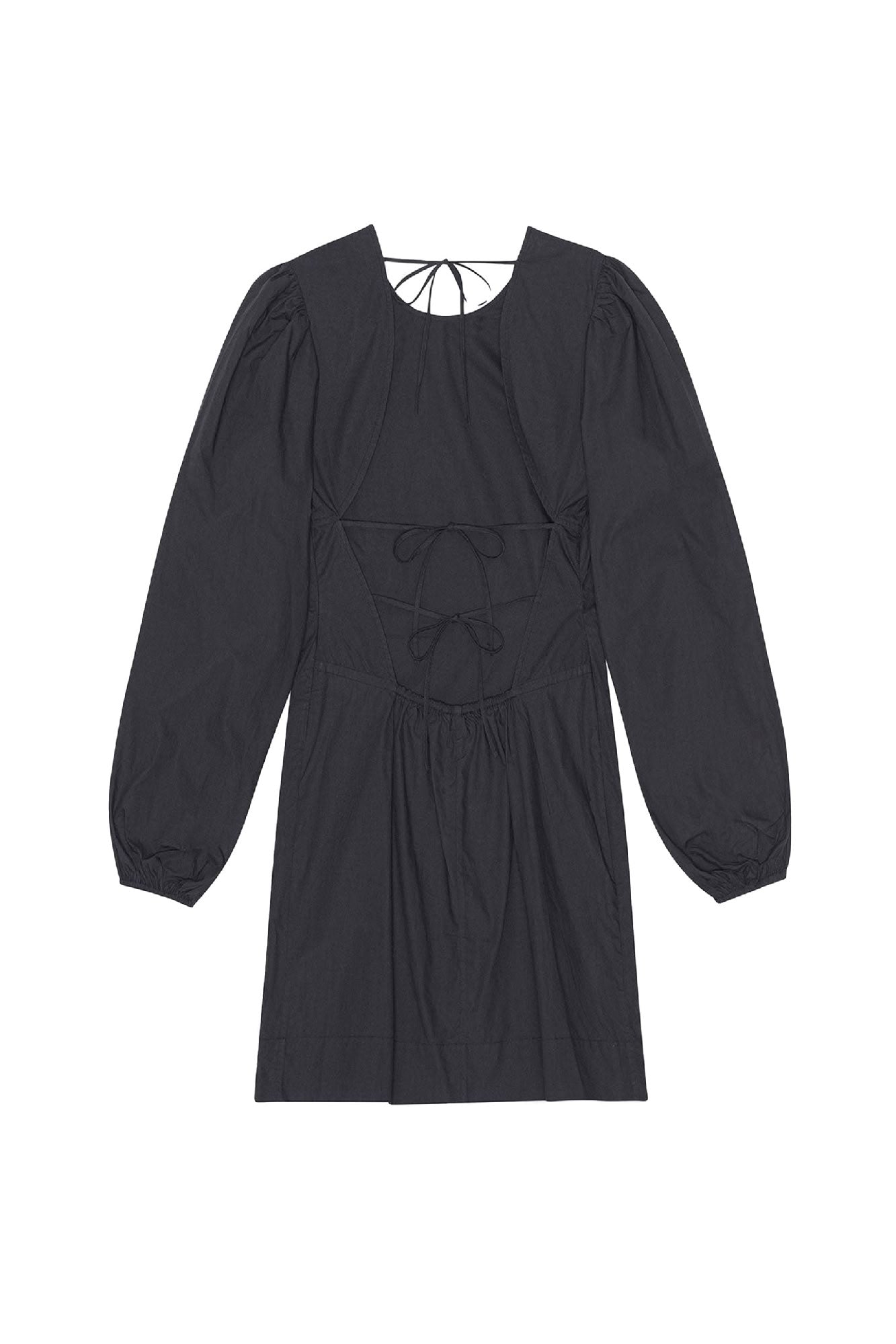 Robe courte à dos ouvert - Black