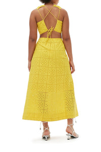 Robe deux pièces en broderie anglaise - Maize