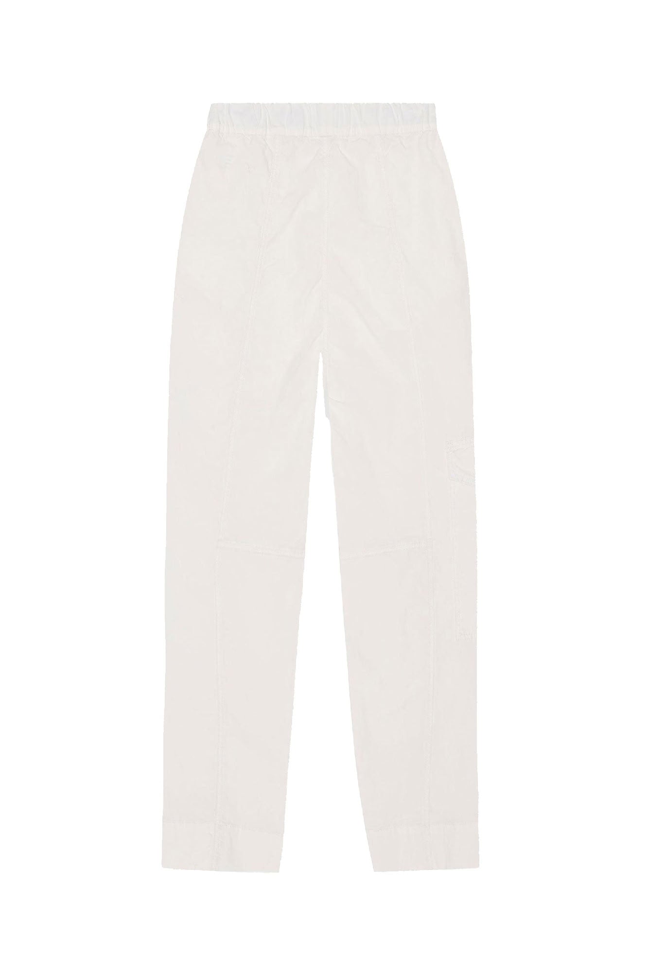 Pantalon incurvé élastique - Egret