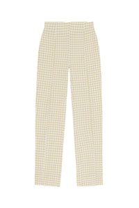 Pantalon court texturé en tissu - Pale Khaki