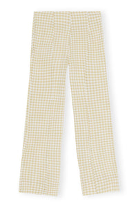 Pantalon court texturé en tissu - Pale Khaki