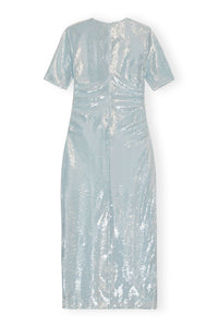 Robe longue légère à sequins - Ice Water