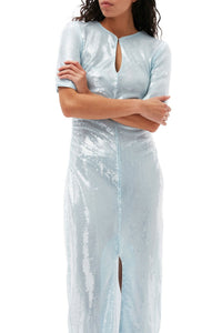Robe longue légère à sequins - Ice Water