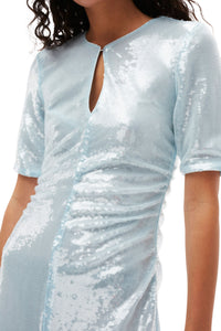 Robe longue légère à sequins - Ice Water