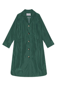 Manteau long Summer boutonné - Trekking Green