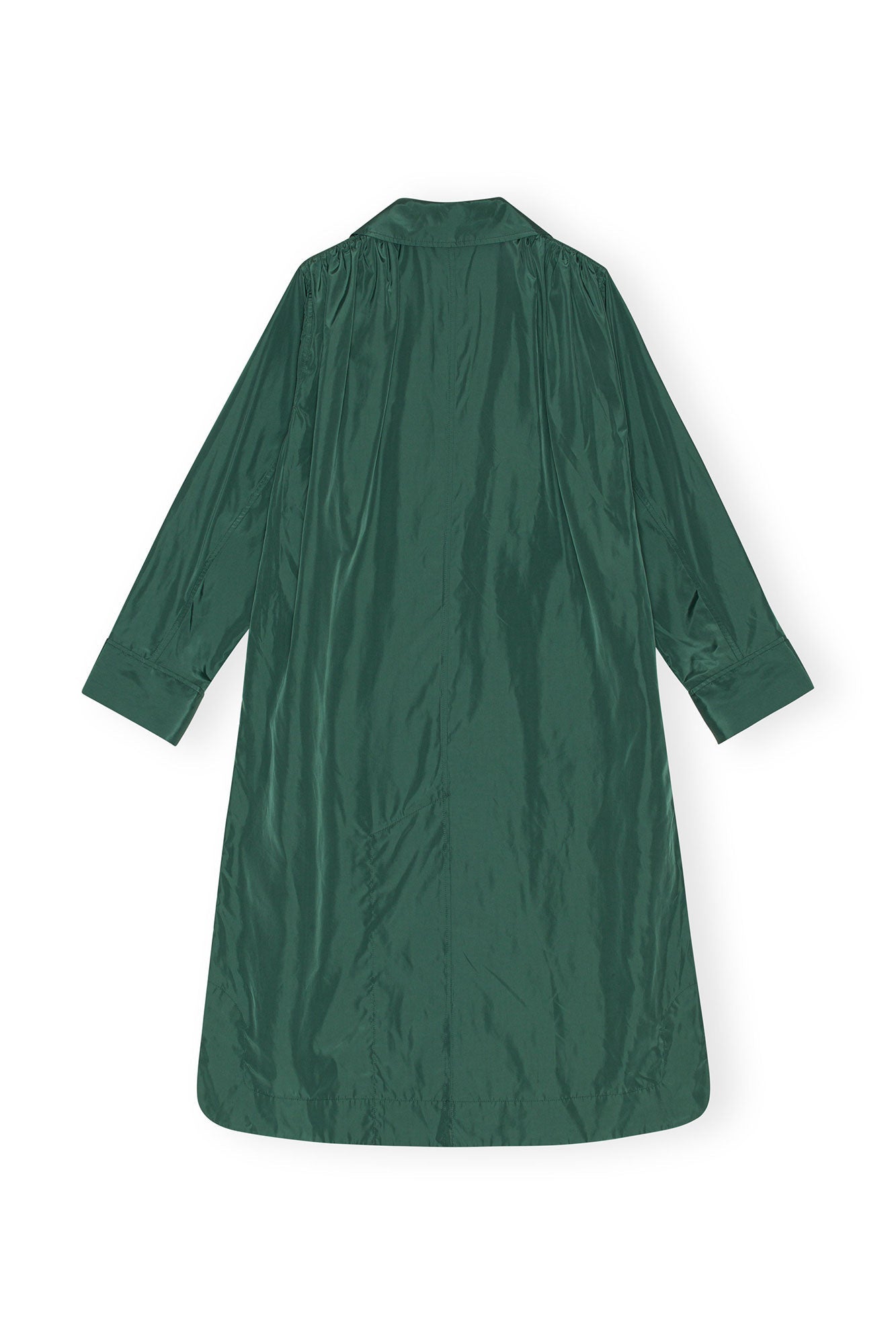 Manteau long Summer boutonné - Trekking Green