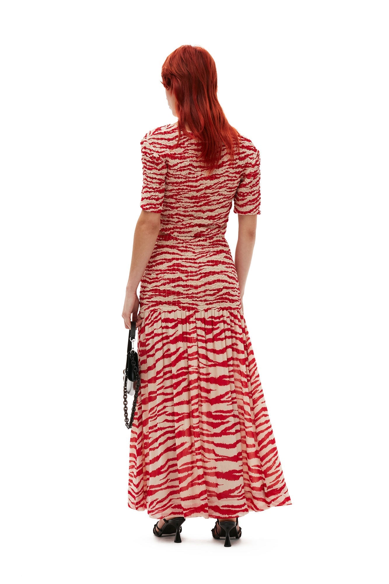 Blouse en georgette imprimée - Castle Wall