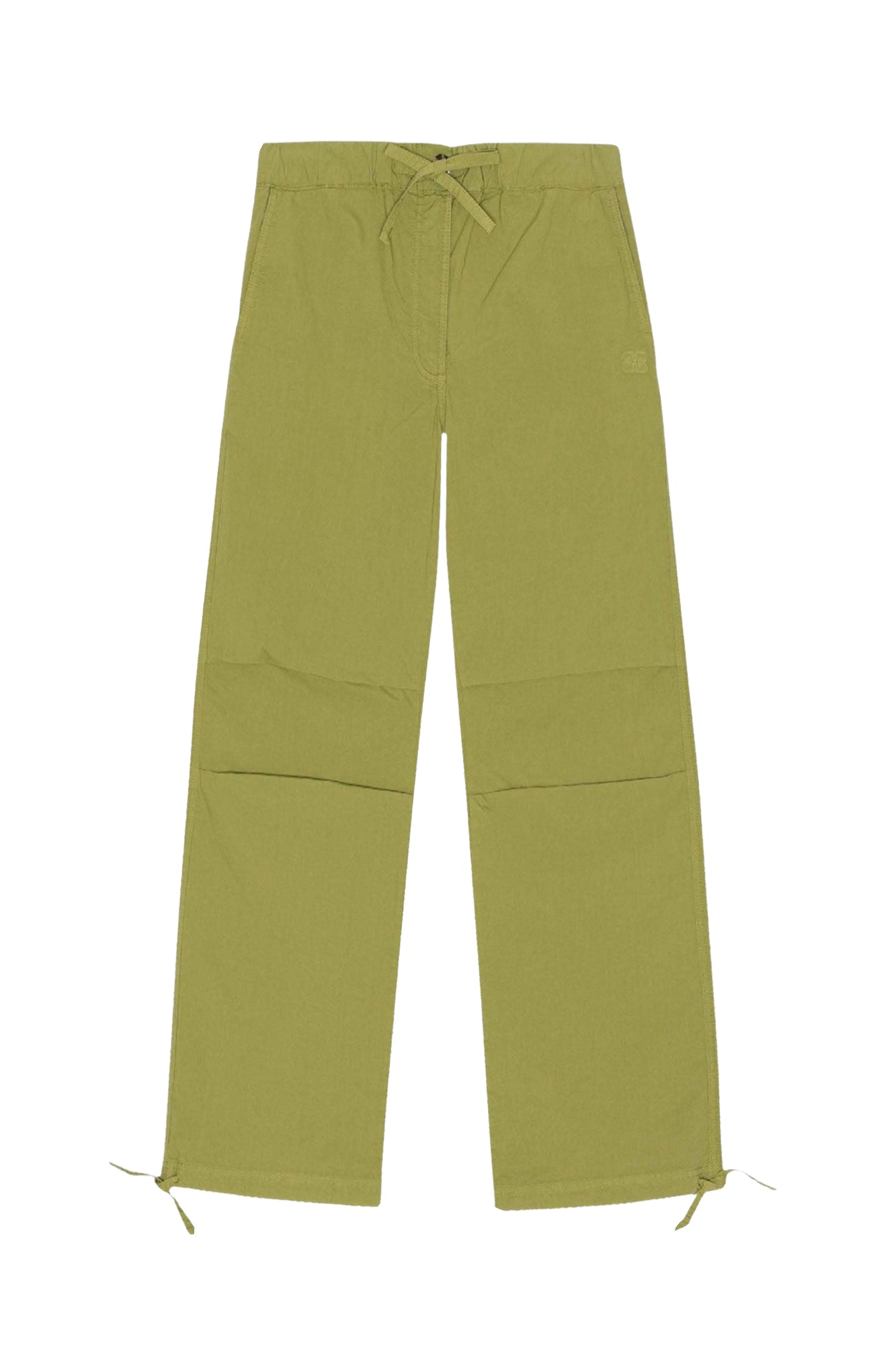 Pantalon à cordon en toile - Spinach Green