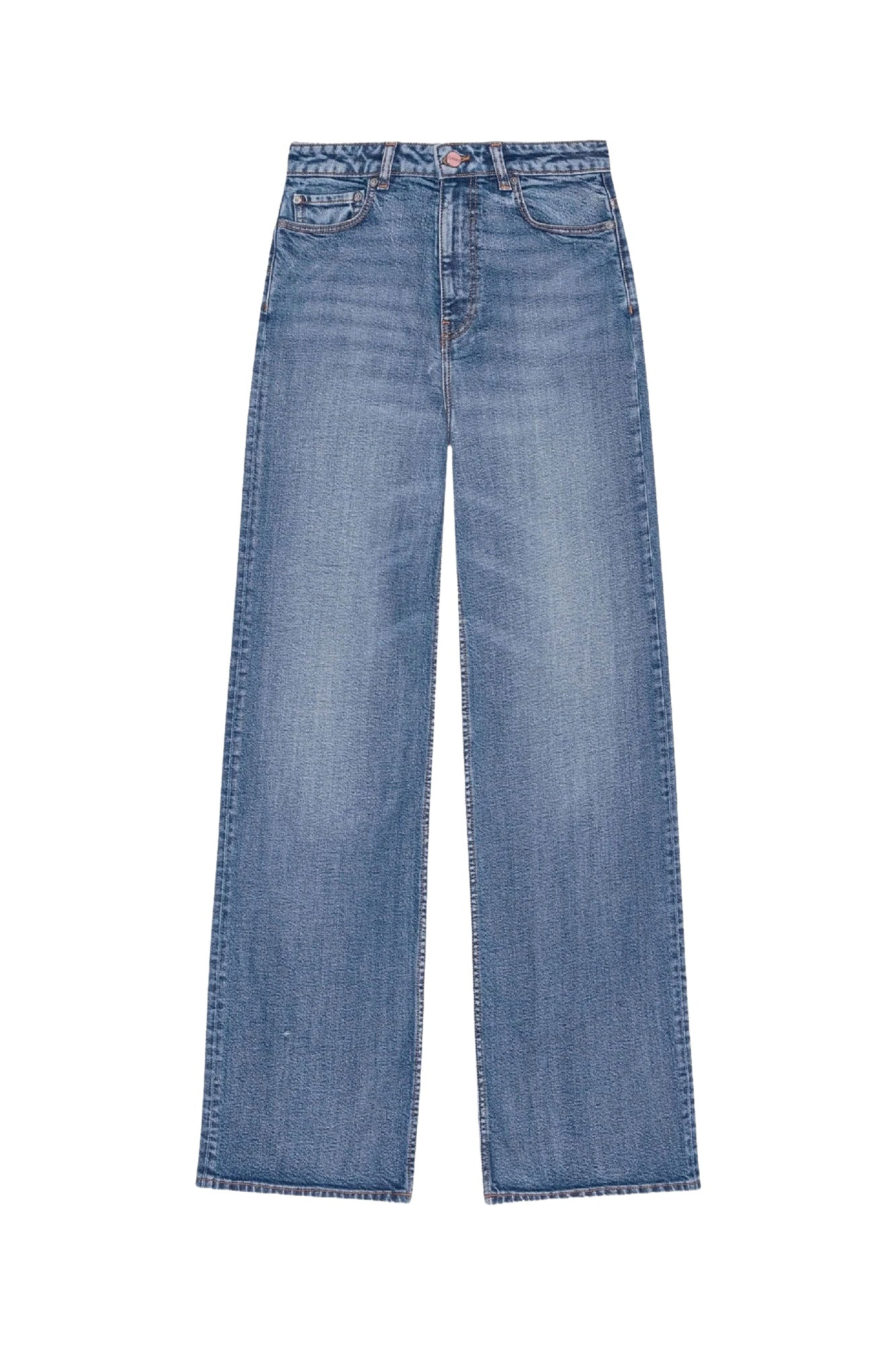 Andi straight leg denim trousers - Mid Blue Vintage