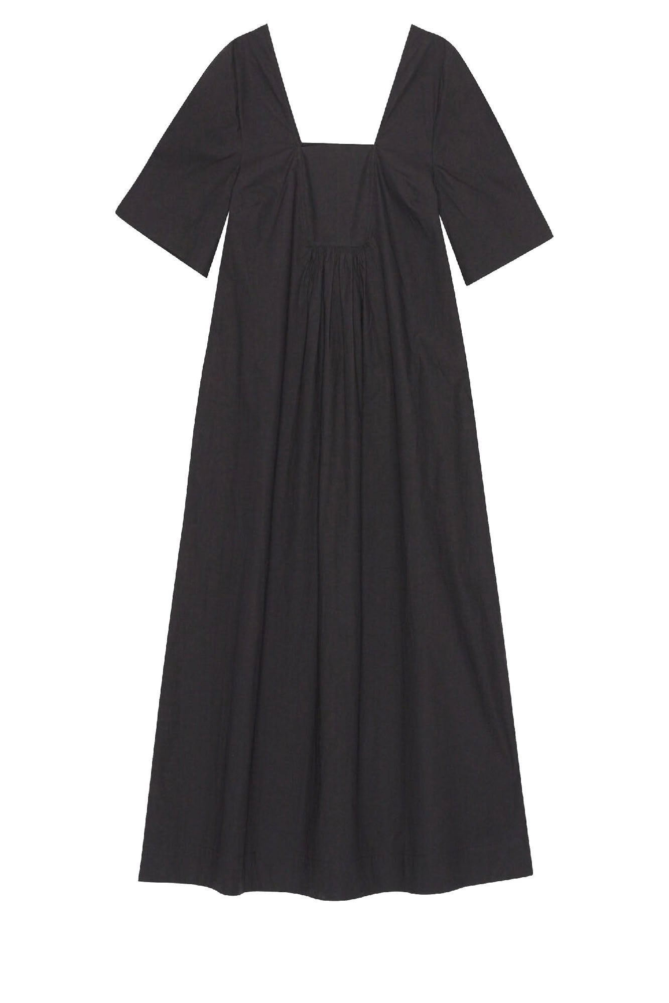 Robe longue à col ouvert - Black