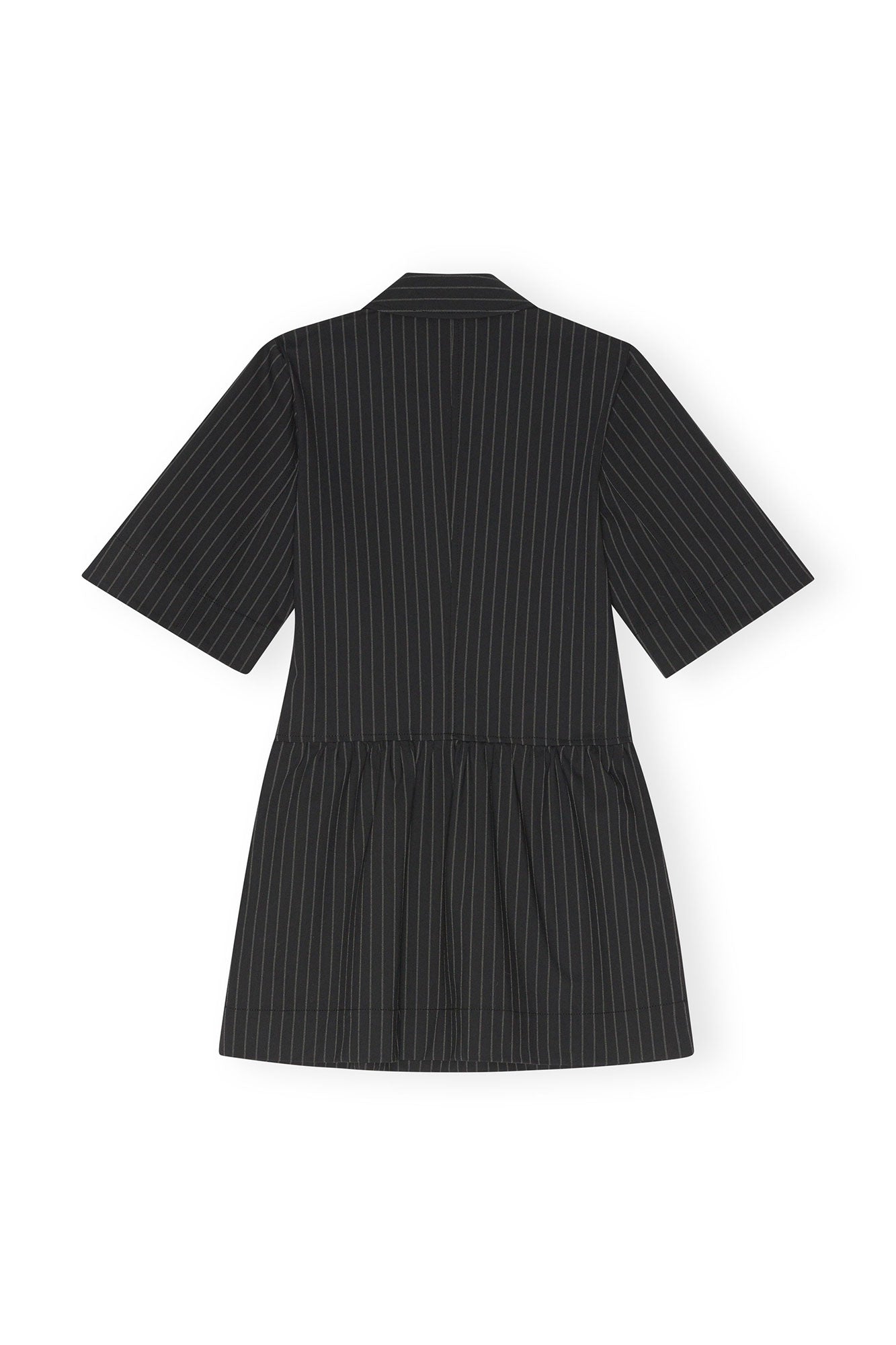 Robe courte à rayures - Black