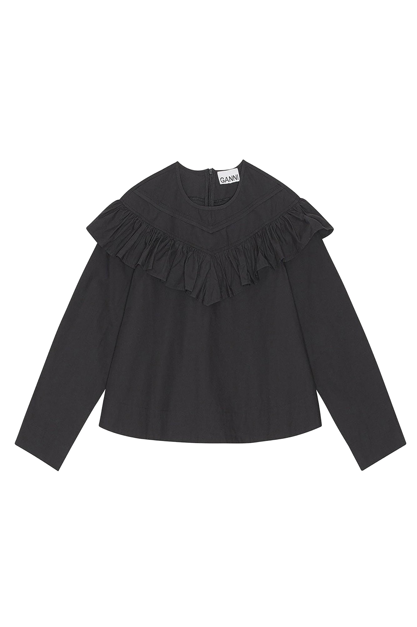 Blouse à volants - Black