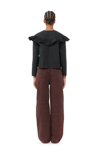 Blouse à volants - Black