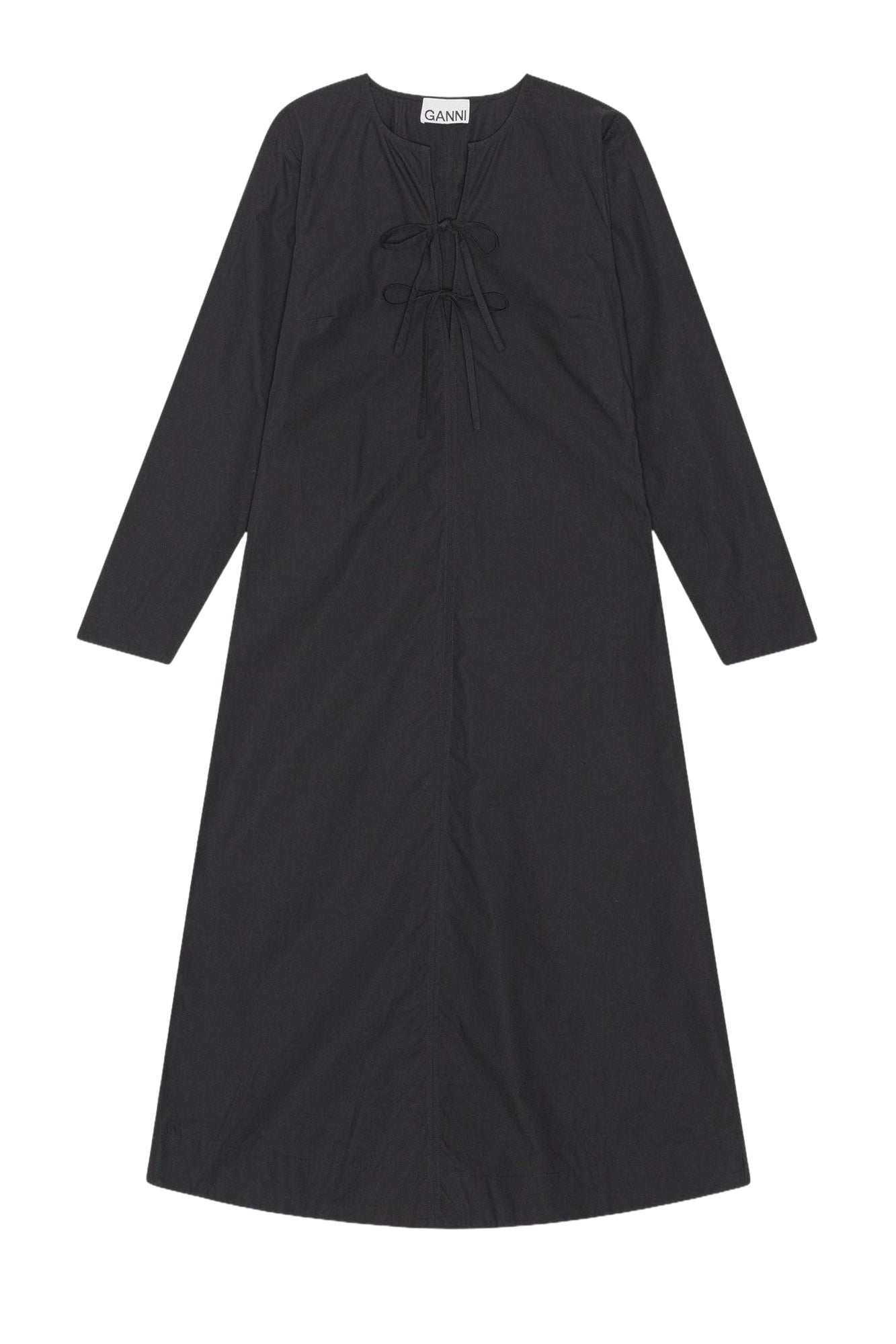 Cotton maxi dress - Black